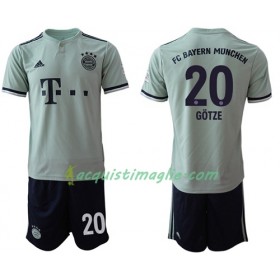 Divisa di Calcio Bayern Monaco Gotze 20 Bambino Trasferta 2018/2019